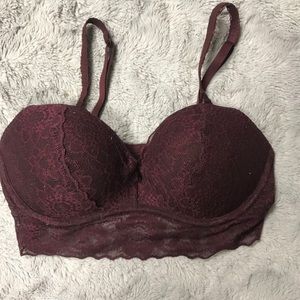 PINK padded bralette